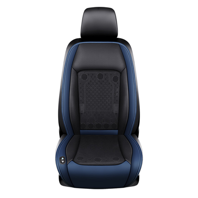 Car 12v New Summer Cool Ventilation Cushion Cooling Car Seat Cover With 12 Fans For Back Seat