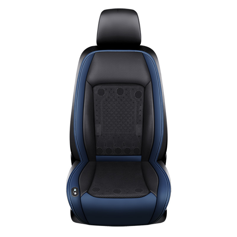 Car 12v New Summer Cool Ventilation Cushion Cooling Car Seat Cover With 12 Fans For Back Seat