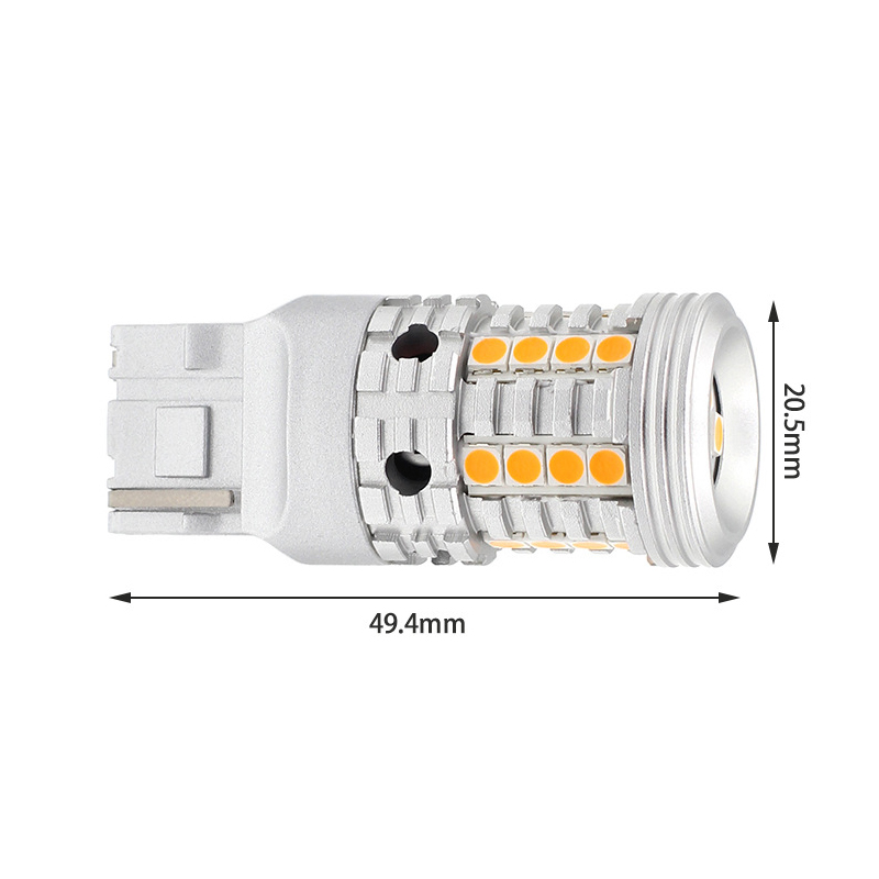  LED Turn Signal Light 7440 WY21W Reverse Light Decoded W21W Yellow,White Light Brake Light