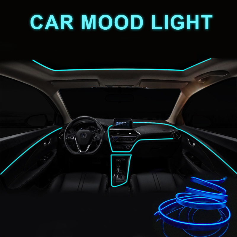  EL Car Atmosphere Light with Side Cold Light LED Car Atmosphere Light Door Light