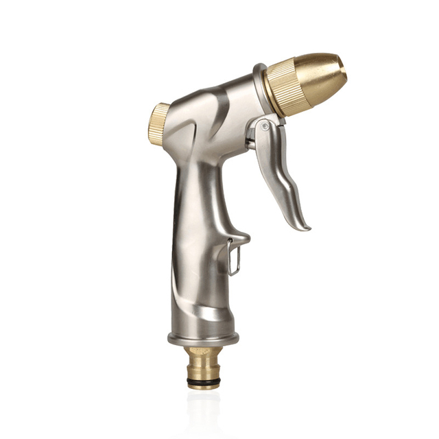 Garden Hose Nozzle Household Watering and Brushing Tools High-pressure Copper Spray Gun Car Washer