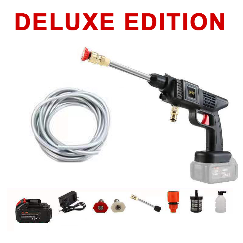 Wireless High Pressure Water Gun For Car Washer Household Cleaning Portable Garden Watering Water Gun