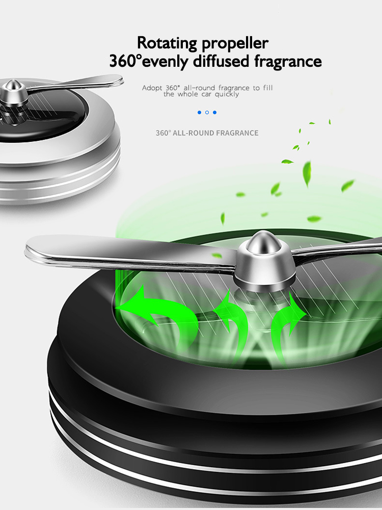 06 Solar Energy Car Perfume Diffuser