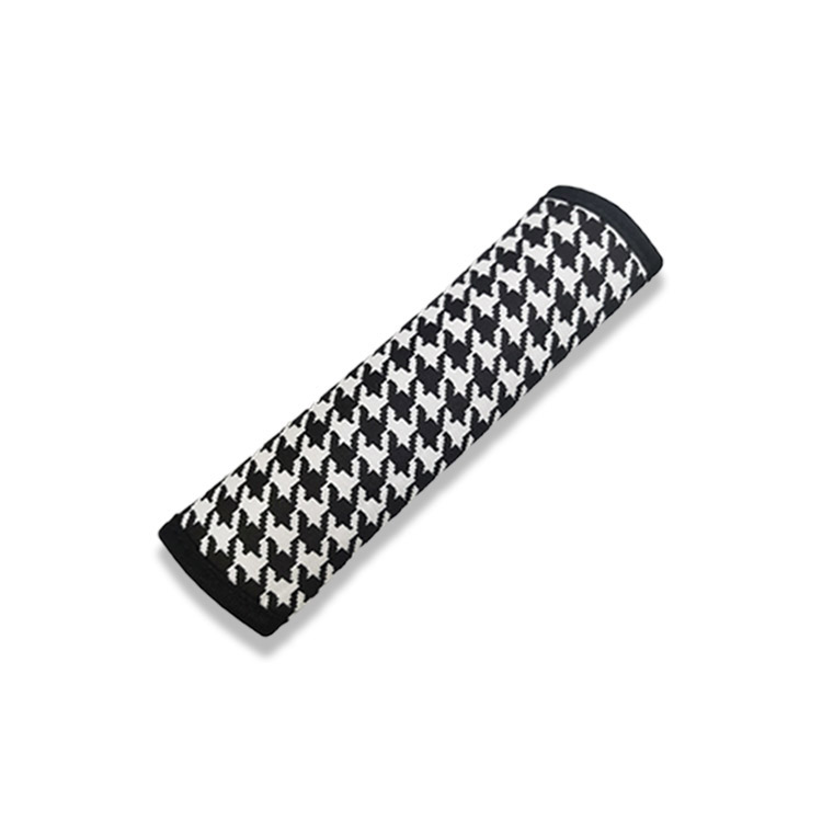  Black Cotton Comfortable Car Seat Belt Shoulder Cushion Pad Cover