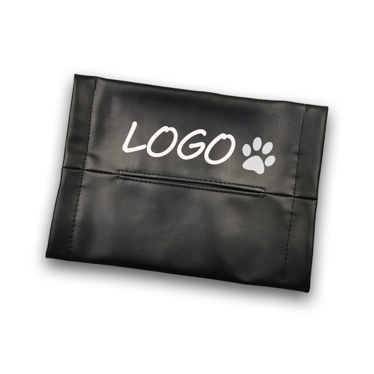  Car Tissue Holder Napkin Holder Nappa Leather Hanging Car Visor Tissue Holder Vehicle Tissue Holder for Backseat Hanging Organizer