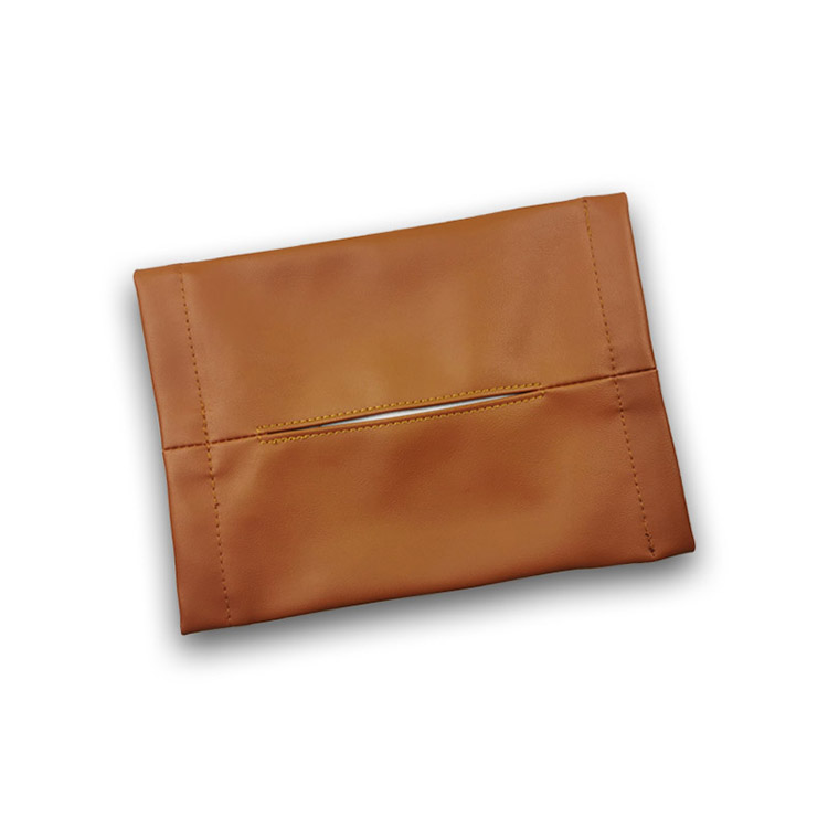  Car Tissue Holder Napkin Holder Nappa Leather Hanging Car Visor Tissue Holder Vehicle Tissue Holder for Backseat Hanging Organizer