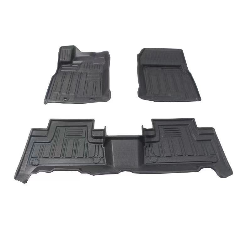 TPE Toyota Cruiser FJ Floor Mats Compatible for 2010-2020 Car Accessories All Weather Mat Liners Front Rear 2 Row Seat Left-hand Drive