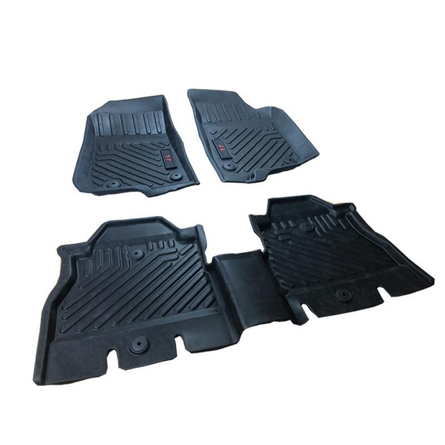 Floor Mats Fit for 2018-2023 Jeep Wrangler JL/JK,TPE All Weather Car Liners，Custom Fit 1st & 2nd Row Floor Liners, Black