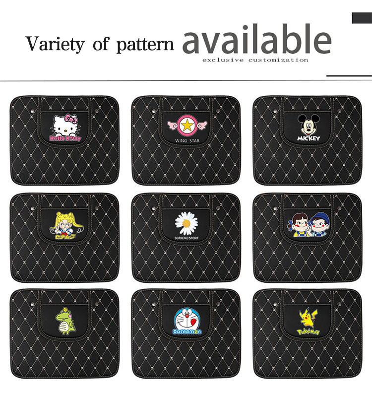 05 Custom Logo Printing Car Seat Back Protector