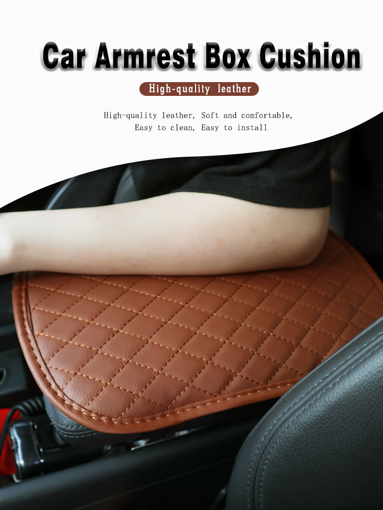 01 Universal Car Armrest Box Cushion Cover