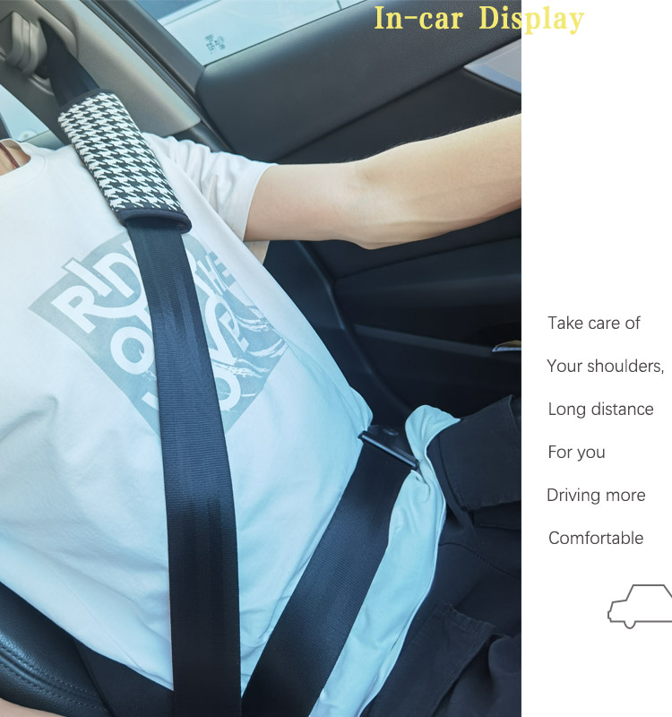 07 Car Seat Belt Shoulder Cushion Pad Cover