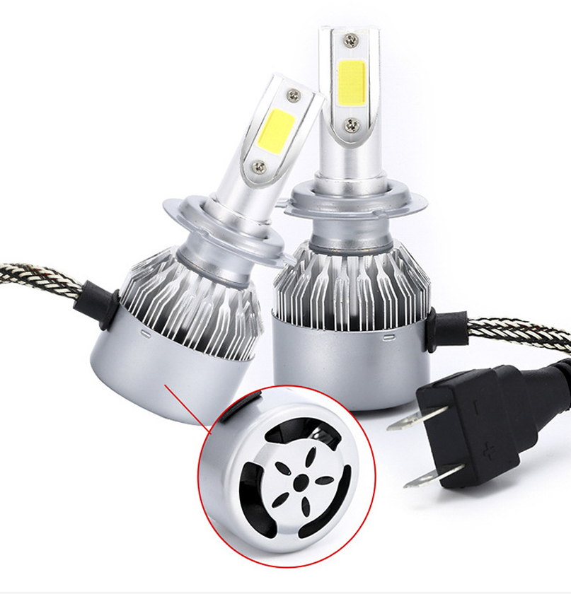  LED Headlights H4 Headlights H7/H11 9005 36W Automotive LED Headlights，2 Pack