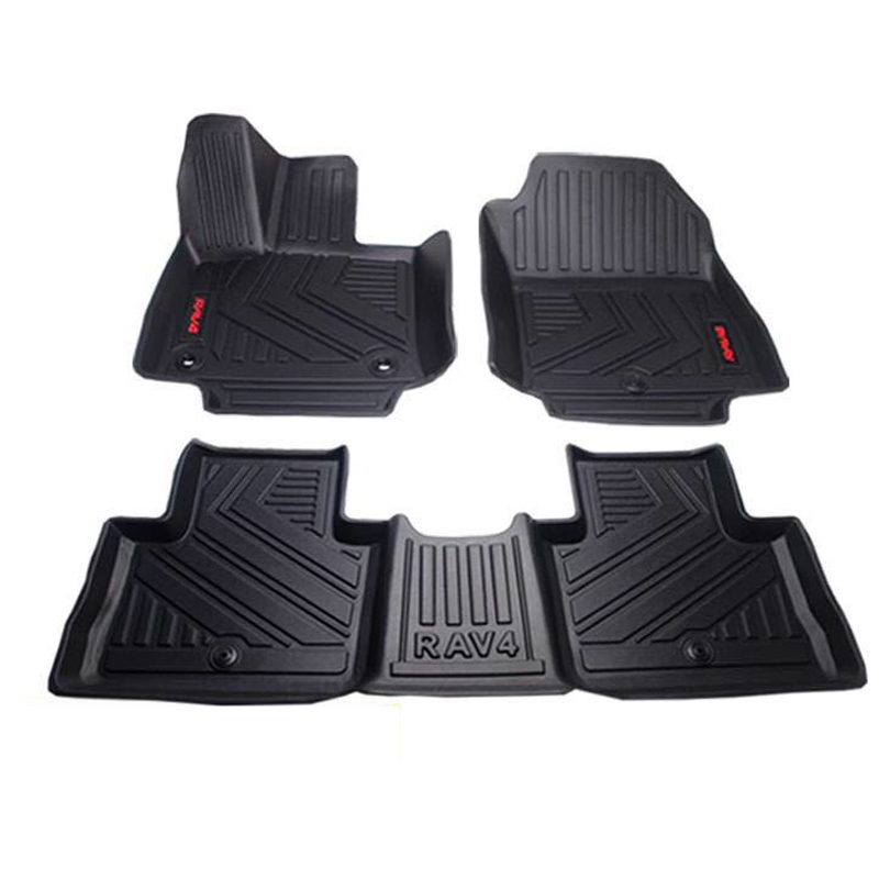 Custom Car Floor Mats for Toyota Tundra Left Drive For 5seat Protection Wear Resistant TPE Floor Mat