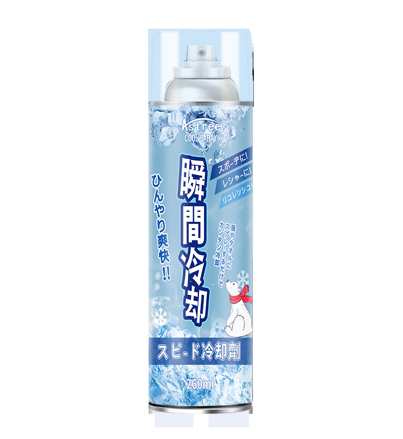 Car Fast Cooling Spray Refrigerant Car Cooling Agent Rapid Artifact Instant Coolant in The Car Summer Rapid Cooling