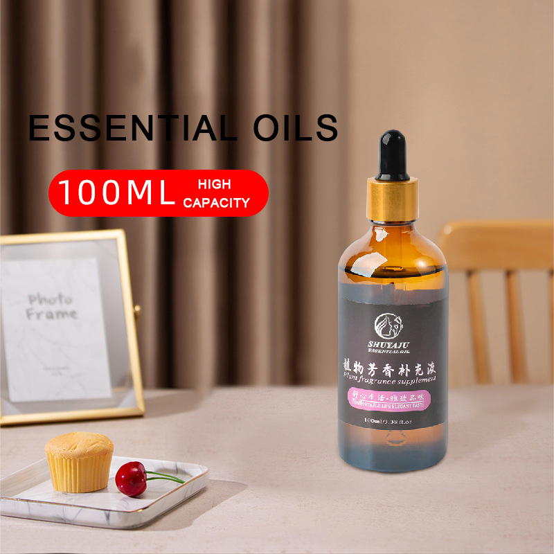 100ml Car Aromatherapy Essential Oil Refill Car Perfume Humidifier Essential Oil Refill Lasting Fragrance