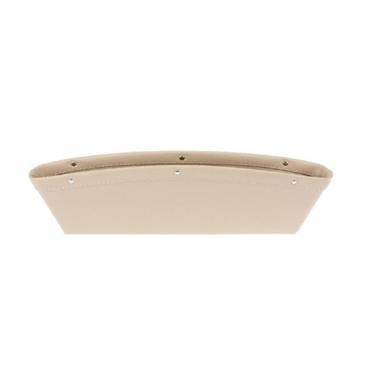 Car Seat Gap Filler Premium PU Full Leather Seat Console Organizer Car Pocket Organizer Car Interior Accessories Car Seat Side Drop Caddy Catcher