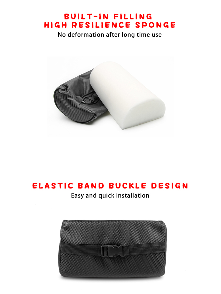 05 Auto Carbon Fiber Relax Headrest