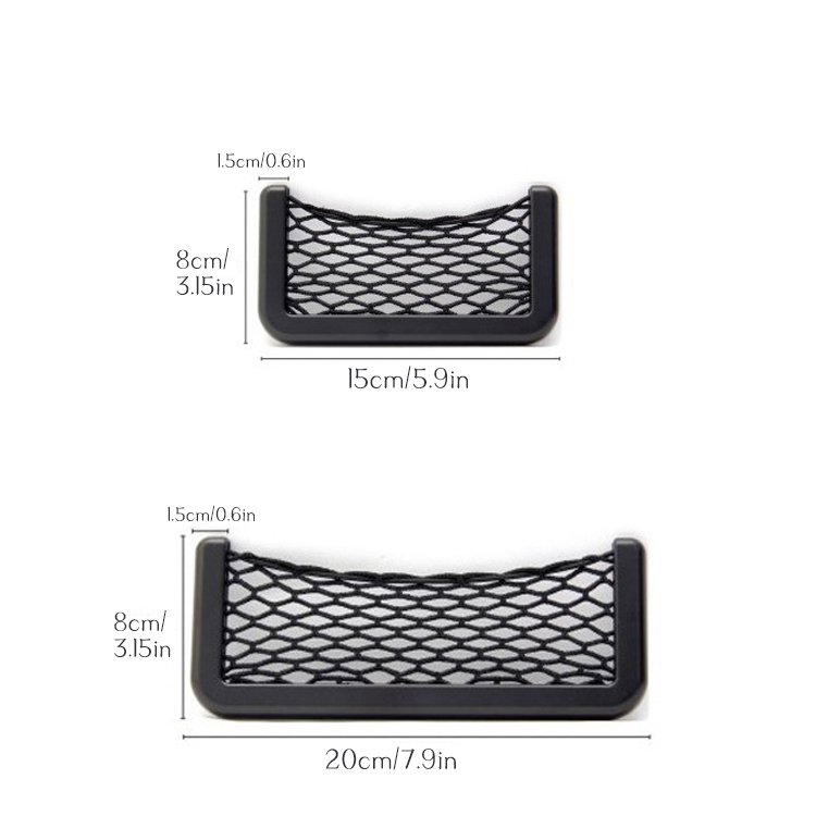 Purse Holder for Car Car Storage Organizer for Wallet Bag Phone Universal Car String Bag Car Seat Side Storage Net