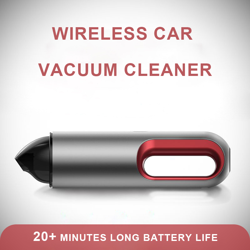 Mini Car Vacuum Cleaner Handheld Wireless Dual-use Vacuum Cleaner Rechargeable for Car, Home, Office, Pet Hair Travel Cleaning