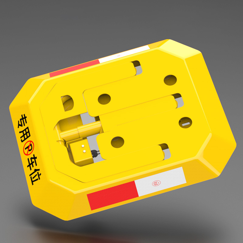 Parking Space Lock Parking Pile No-hole Anti-collision Automatic Octagonal Lock Parking Space Pile Parking Space Lock