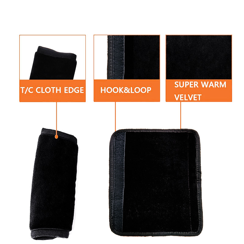 Car Seat Straps Shoulder Pads for Baby Kids, Super Soft Seat Belt Covers for All Car Seats/Pushchair/Stroller