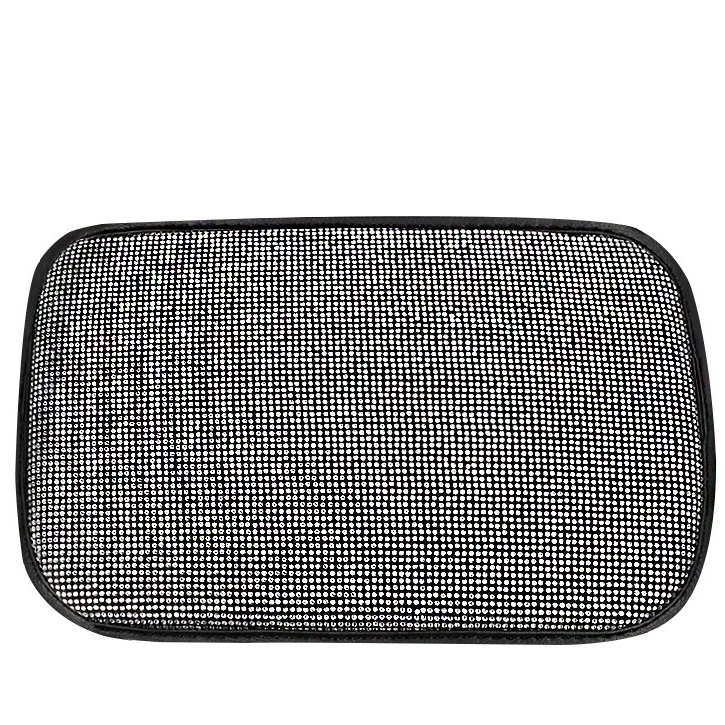 Auto Center Console Pad Rhinestone Bling Car Armrest Seat Box Cover Protector Universal Fit Diamond Car Decor Accessories for Women