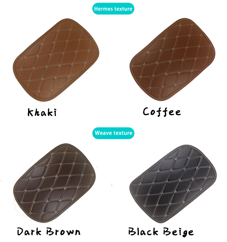 07 Leather Car Armrest Cushion Cover