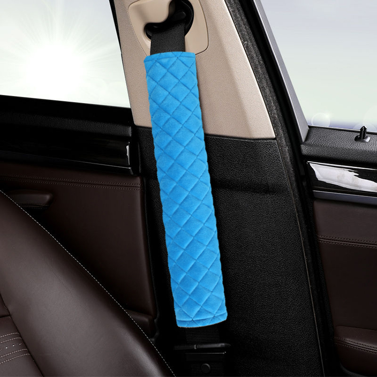  Soft Plush Car Seat Belt Cover for Universal Auto Seat Belt Covers Protector Safety Shoulder Pad for Winter