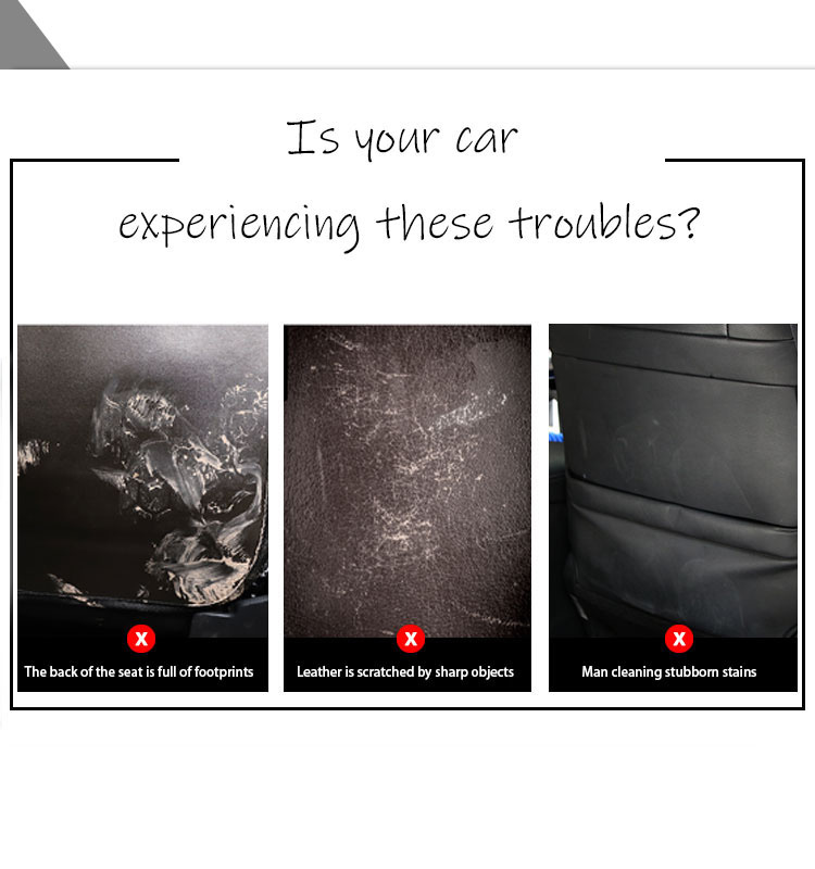 12 Custom Logo Printing Car Seat Back Protector