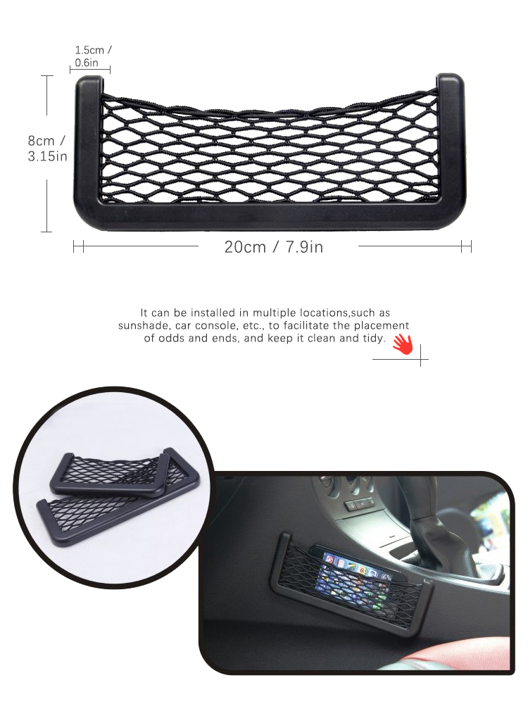 04 Car Storage Organizer for Wallet Bag