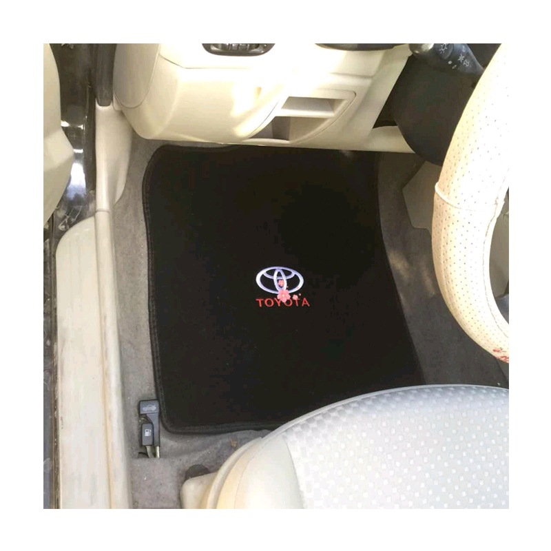 Suede Car Interior Floor Mats– 3-Piece Velvet & Linen Mats Black Interior Floor Mats Universal Fit Weather Protection For Car