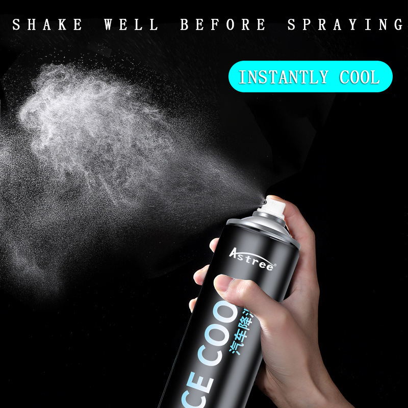 Car Fast Cooling Spray Refrigerant Car Cooling Agent Rapid Artifact Instant Coolant in The Car Summer Rapid Cooling
