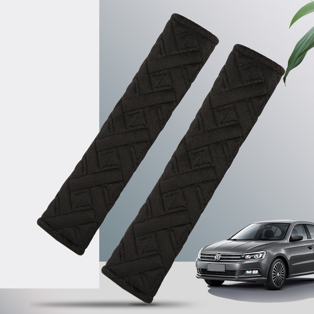 Car Seat Belt Cushions Shoulder Pad Soft Two Packs for All Car Owners for A More Comfortable Driving