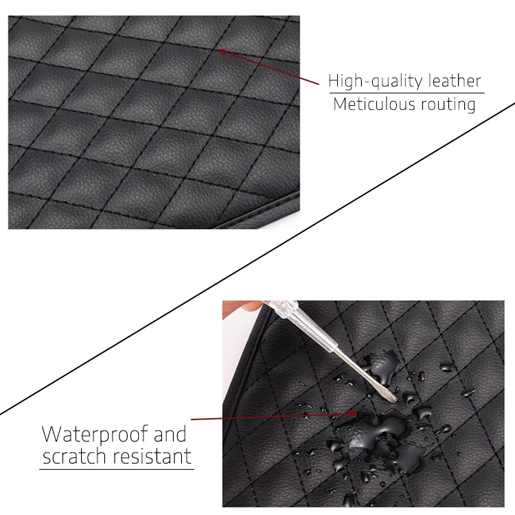 Universal Car Armrest Box Cushion Cover Center Console Auto Seat Case Central PU Leather Pad Protection Interior Accessories