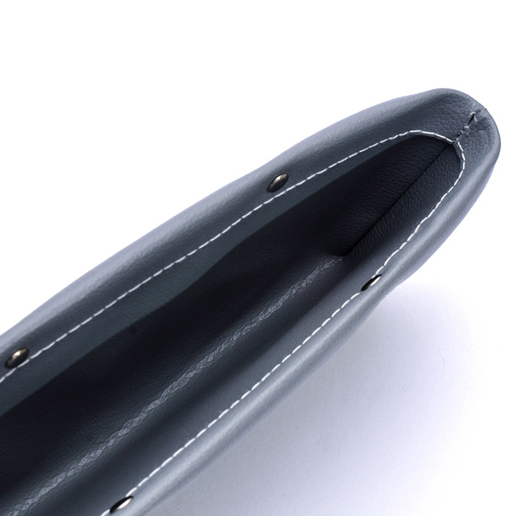 Car Seat Gap Filler Premium PU Full Leather Seat Console Organizer Car Pocket Organizer Car Interior Accessories Car Seat Side Drop Caddy Catcher