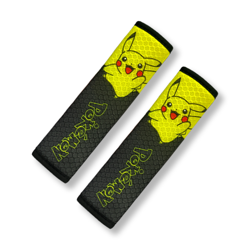 Honeycomb ICE Silk Cartoon Car Seat Belt Shoulder Pads