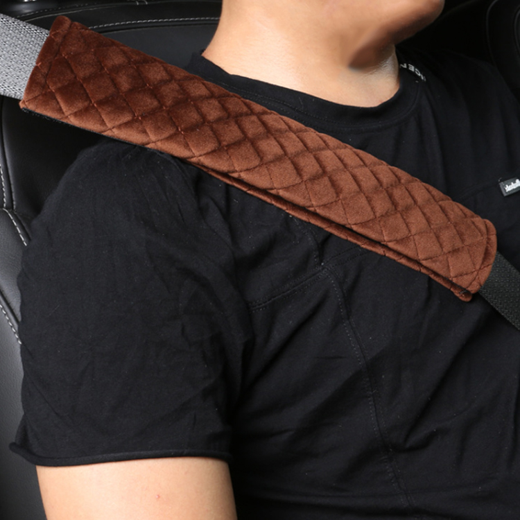  Soft Plush Car Seat Belt Cover for Universal Auto Seat Belt Covers Protector Safety Shoulder Pad for Winter