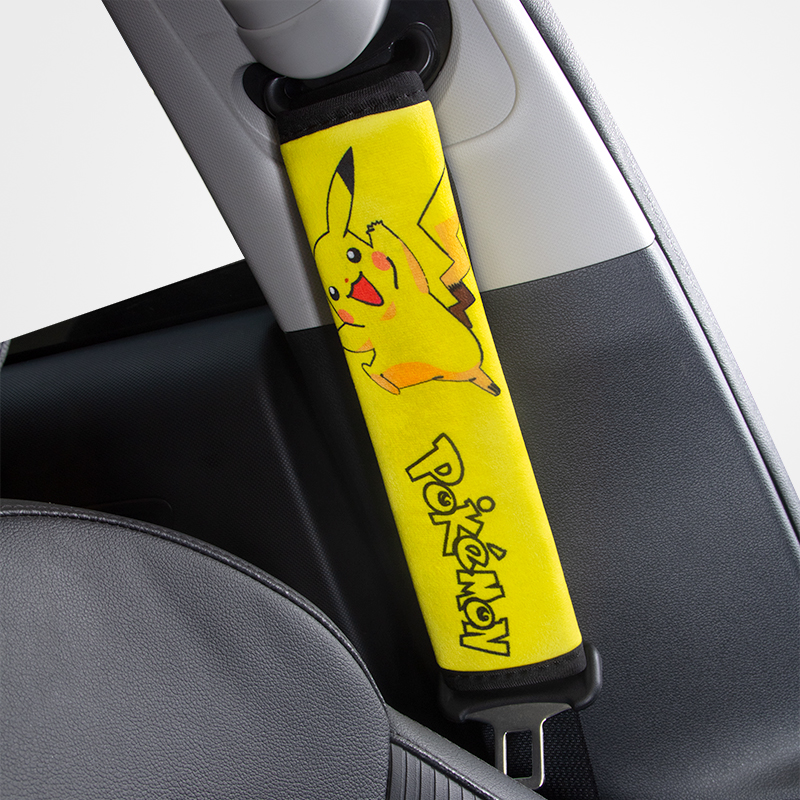 Soft Short Plush For Three-dimensional Hemming And Non-slip Silicone Bottom Seat Belt Pad Shoulder Cover 