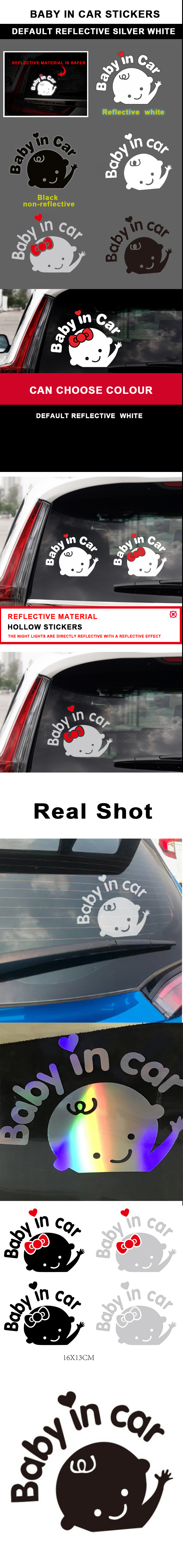 Colorful Laser Stickers on The Car