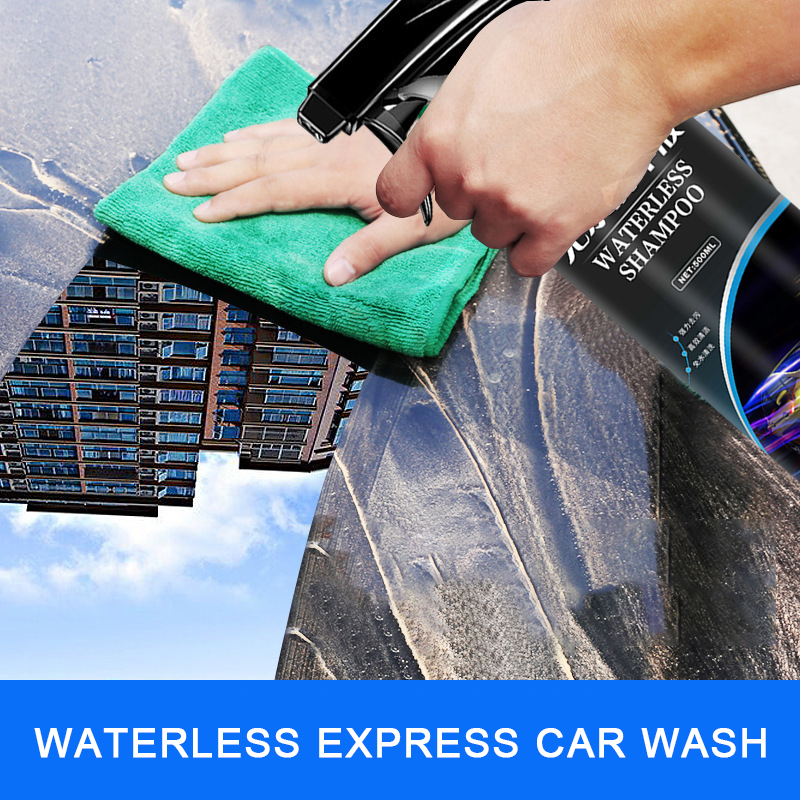 Waterless Car Wash Wax 500ml Aircraft Quality for Your Car Waxing Artifact Cleaning And Glazing Strong Water-free Car Shampoo