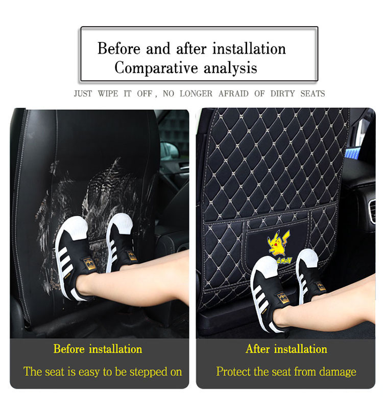 13 Custom Logo Printing Car Seat Back Protector