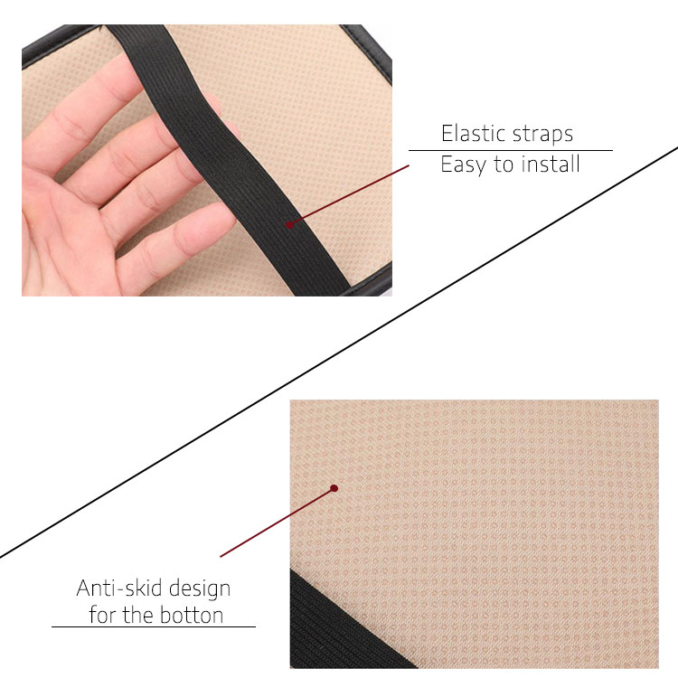 Universal Car Armrest Box Cushion Cover Center Console Auto Seat Case Central PU Leather Pad Protection Interior Accessories