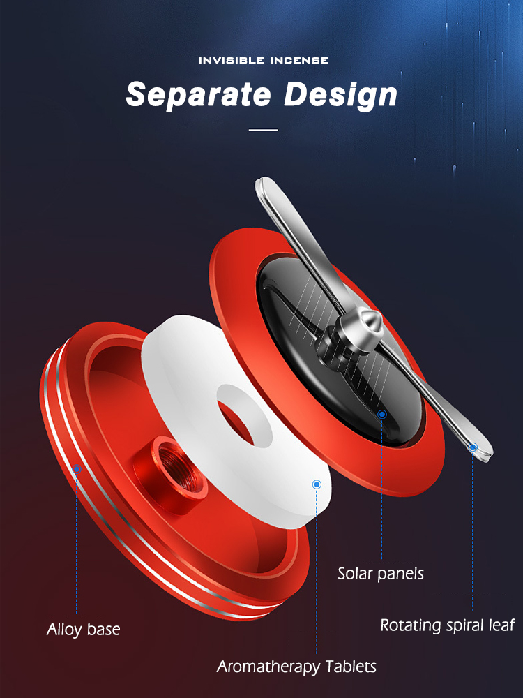 07 Solar Energy Car Perfume Diffuser