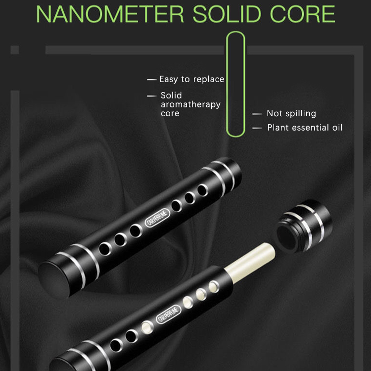 Custom Car Vent Clip Cylindrical Essential Oil Car Diffuser Vent Clip with 5 Refill Sticks for Car, Office, Kitchen, Bathroom, Pet Houses Car Air Purifier Factory