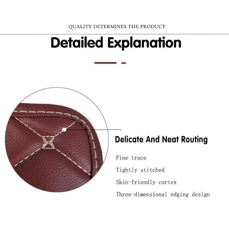  Universal Car Safety Seat Shoulder Belt Pad PVC Leather Seat Belt Cover Cushion for All Weather