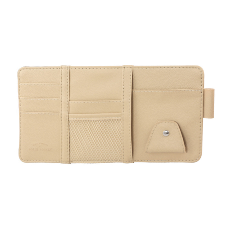 Car Sunvisor Bag Organizer Multi-function Pocket Cards & Glasses Holder For Car Accessories