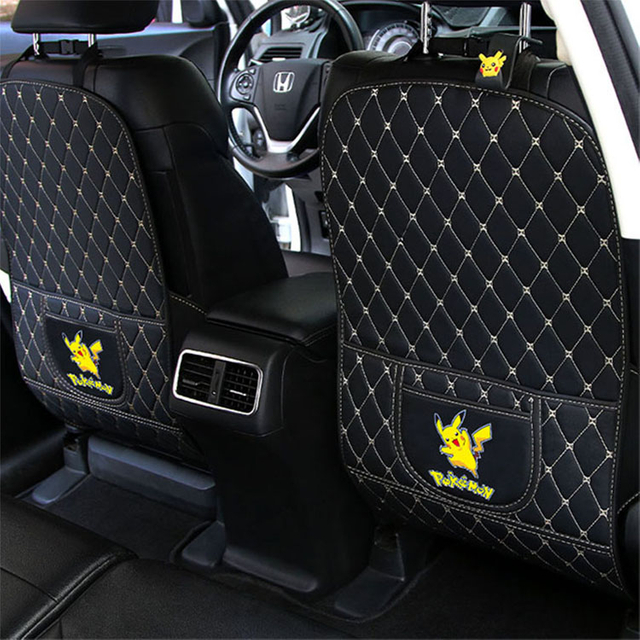 Kick Mats Back Seat Protector Car Back Seat Cover Protect Your Leather Seat For Kids