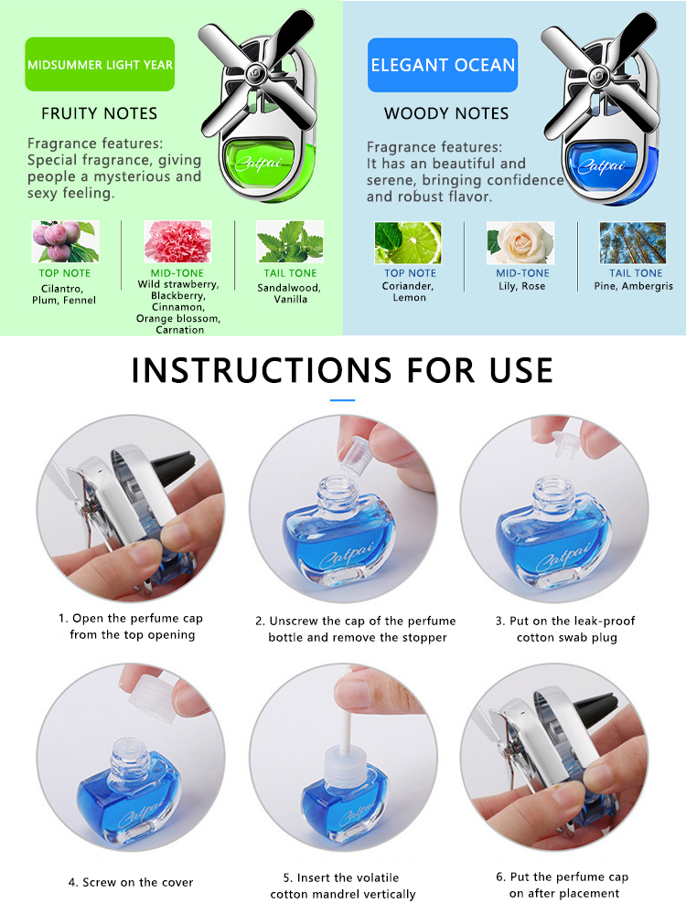 10 Perfume Diffuser Car Accessories