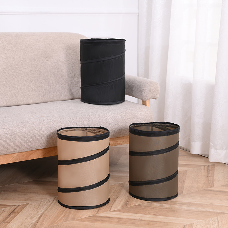 Camping Picnic Go Folding Trash Can Portable Outdoor Large Double-Layer Garbage Bag Gardening Garden Bucket