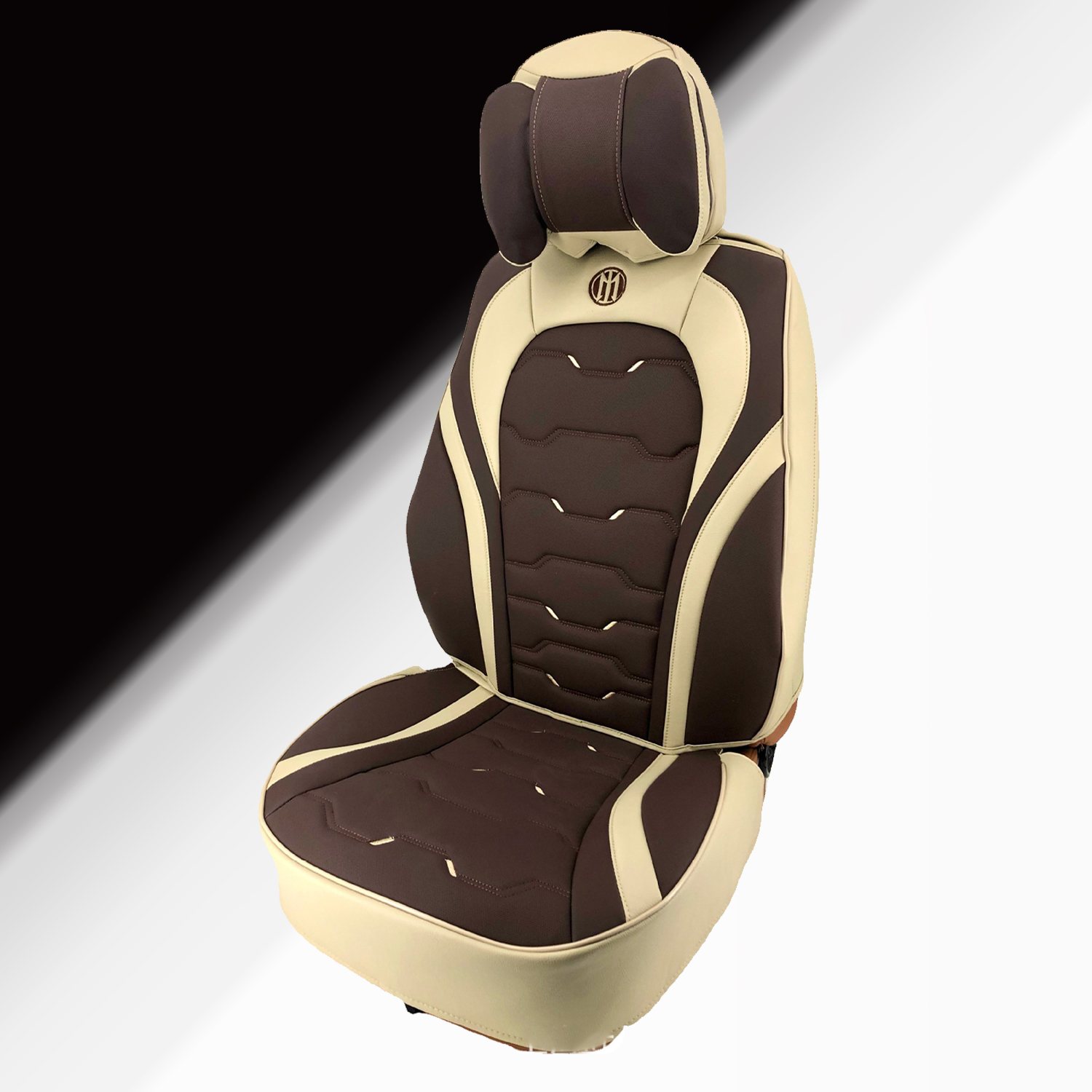 Seat Cover PU Leather Full Surrounding Car Seat Cushion Protector Custom Universal for Five Seats